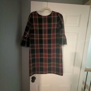 Vineyard Vines Red and Blue Plaid Dress